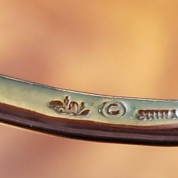 Turquoise Cross Bangle Charm Bracelet Faith - Picture 5 of 5